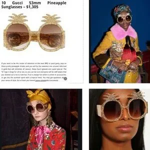Gucci | Accessories | Gucci Unisex Pineapple With Rhinestone  display picture 2